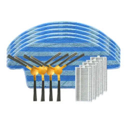Vacuum Cleaner Side Brush HEPA Filter Mop Cloth Rags for URSUS TROTTER UT-iBOTPRO-B Robot Vacuum Cleaner Parts Accessories