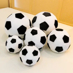 Simulated football plush toy football-shaped throw pillow sofa sleep pillow play doll plush toy birthday gift