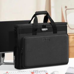 Étui de Transport pour moniteur d'ordinateur, housse de protection antichoc pour écran de 25/32 pouces avec sacs pour clavier, sac de Transport Portable pour PC