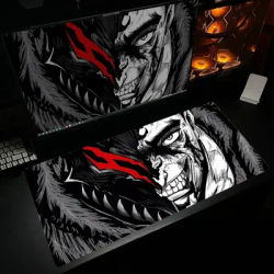 Tapis de souris XXL pour jeux, tapis de bureau style anime, pour jeux, bureau, tapis de clavier