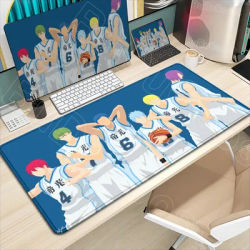 Tapis de souris HD imprimé, motif anime cool, jeu de basket-ball Kuroko, grand tapis de souris, tapis de souris pour ordinateur portable, jeu sur PC, clavier, tapis de souris antidérapant en caoutchouc