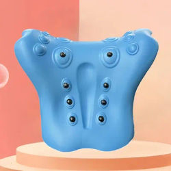 Masseur de colonne cervicale Premium pour la Relaxation musculaire, améliore la qualité du sommeil, soulagement de la douleur du cou, oreiller de Massage, Relaxation du cou