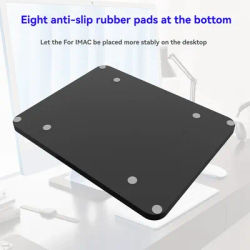 Super promotion : support de moniteur d'ordinateur en acrylique pour iMac 24 pouces, compatible avec les versions M1-M3 pour une