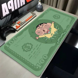Tapis de souris mignon Anime C-Crayons Shinchans, tapis de jeu pour PC Gamer, décoration de bureau, tapis de souris, tapis de bureau.