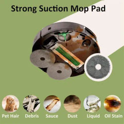 2026 New Accessories Accessories Kit for Plus 405/505/507 Combo Robot Vacuum Cleaner, Brush Filter Mop Bags