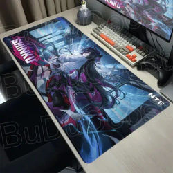 Tapis de souris Gaming Neverness to Everness Shinku 30x80cm, décoration de chambre à coucher, tapis XL mignon pour gamer, clavier rapide, tapis de souris Anime