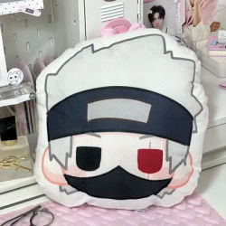 Naruto Q Version Shaped Pillow, Sasuke Naruto Kakashi Itachi Minato Anime Throw Cushion Fan Merch Decor