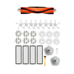 Hot-For Dreame Bot W10 Accessories Robot Vacuum Cleaner Main Side Brush HEPA Filter Mop Cloth Replacement Clean