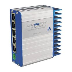 Veracity 4+1-Port CAMSWITCH Mobile Low-Voltage 802.3at PoE Switch VCS-4P1-MOB