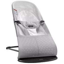 BabyBjorn Bouncer Balance Soft, Mesh - Silver / White / Black Frame