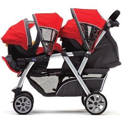 Chicco Cortina Together Double Stroller - Element