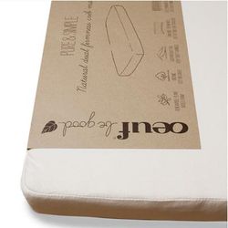 Oeuf Pure & Simple Natural Dual Firm Crib Mattress