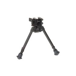 Versa-Pod 300 Series Rubber Feet NON-Pan-Tilt Bipod 9-12in Black 350-826