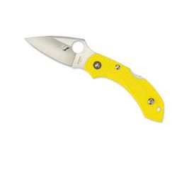 Spyderco Dragonfly 2 FRN Handle H-1 FE Blade Fold Knife Yellow C28PYL2