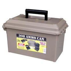 MTM 308 Cal Ammo Can includes 4 RM-100's Dk Earth large ACC308