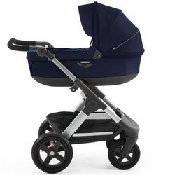 Stokke Trailz Stroller & Carrycot - Deep Blue