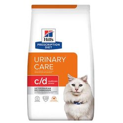 8kg c/d Urinary Stress Care Chicken Hill's Prescription Diet Dry Cat Food