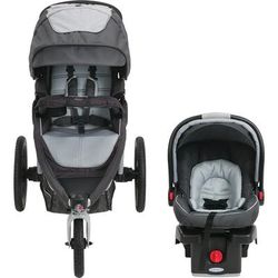 Graco Relay Click Connect Travel System - Glacier