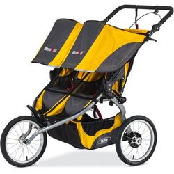 BOB 2017 / 2018 Ironman Duallie Double Jogging Stroller - Yellow