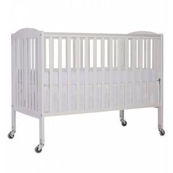 Dream On Me Folding Full Size Convenience Crib - White