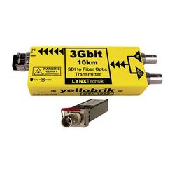 Lynx Technik AG yellobrik OTX 1812 3Gb SDI to Fiber Optic Transmitter (ST, Single-Mode) O TX 1812 ST