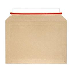 100 x Cardboard Envelopes / Book Mailers: Self Seal Strip A4