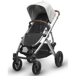UPPAbaby 2017 VISTA Stroller - Loic (White/Silver/Leather) - OPEN BOX RETURN