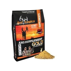 Anilogics Supplement Gold Deer Supplement in 50 lb Bags SKU - 607110