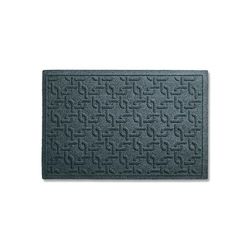 Water & Dirt Shield Links Door Mat - Dark Brown, 35" x 97" - Frontgate