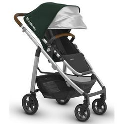 UPPAbaby 2017 CRUZ Stroller - Austin (Hunter/Silver/Leather) - OPEN BOX RETURN
