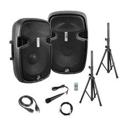 Pyle Pro 12" Active + Passive PA System Package Kit PPHP1249KT