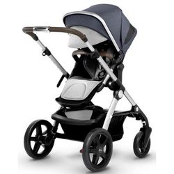 Silver Cross Wave Single-to-Double Stroller 2018 Midnight Blue