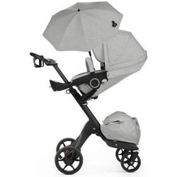 Stokke Xplory Stroller - Black/Grey Melange