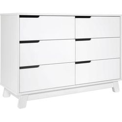 Babyletto Hudson 6-Drawer Double Dresser - White