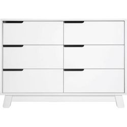Babyletto Hudson 6-Drawer Double Dresser - White