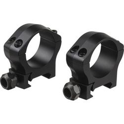 Warne Mountain Tech 7200M 1 inch Low Matte Scope Mount Rings 7200M