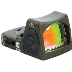 Trijicon RMR Type 2 Reflex Sight 1 MOA Red Dot No Mount OD Green 700744