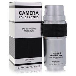 Camera Long Lasting For Men By Max Deville Eau De Toilette Spray 3.4 Oz