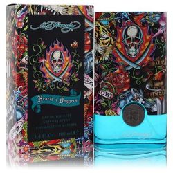 Ed Hardy Hearts & Daggers For Men By Christian Audigier Eau De Toilette Spray 3.4 Oz