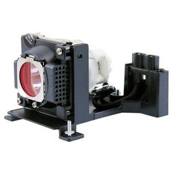 Jaspertronics™ OEM Lamp & Housing for the Mitsubishi DX650D Projector with Ushio bulb inside - 240 Day Warranty