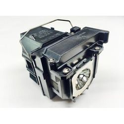 Jaspertronics™ OEM Lamp & Housing for the Epson Powerlite 480 Projector with Philips bulb inside - 240 Day Warranty