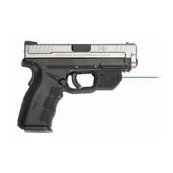 Crimson Trace Green Laser for Springfield Armory XD MOD.2 Black LG-496G