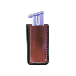 Bianchi 20A Open Magazine Pouch Plain Tan Leather - Beretta 92/96 and Similar 10739