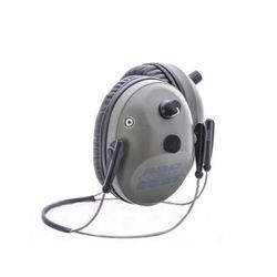 Pro Ears Pro Tac Plus Gold Low Profile NRR 26 Earmuffs Behind the Head Green GS-PT300-G-BH