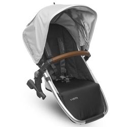 UPPAbaby 2017 RumbleSeat - Loic (White/Silver/Leather)