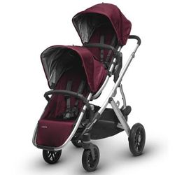 UPPAbaby 2017 RumbleSeat - Dennison (Bordeaux/Silver)
