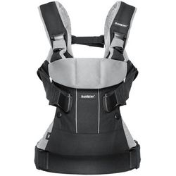 BabyBjorn Baby Carrier One - Black/Silver