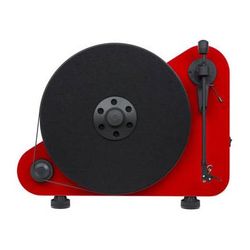 Pro-Ject Audio Systems VT-E BT R Vertical Turntable with Bluetooth (High-Gloss Red) 844682007250