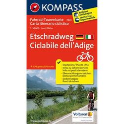 Kompass Carta N.7041: Ciclabile dell'Adige 1:50.000