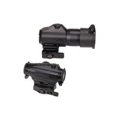 SIG SAUER Romeo4H Red Dot Sight Ballistic Circle Dot Qr Mount Juliet4 4x Magnifier Black Medium SORJ43111